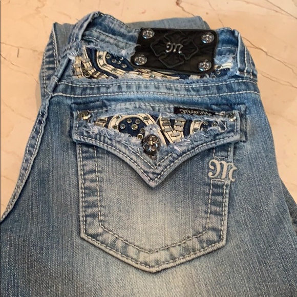 Miss me light blue jeans, boot cut, JP6063B2 - Picture 2 of 10